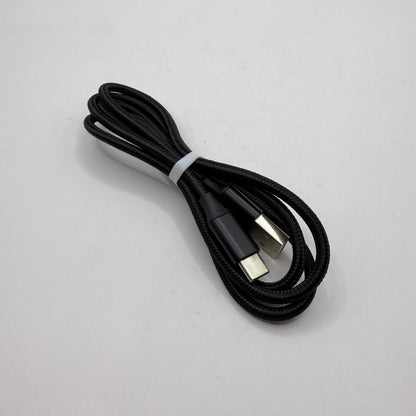 USB-A to USB-C Braided 1m Charging Cable