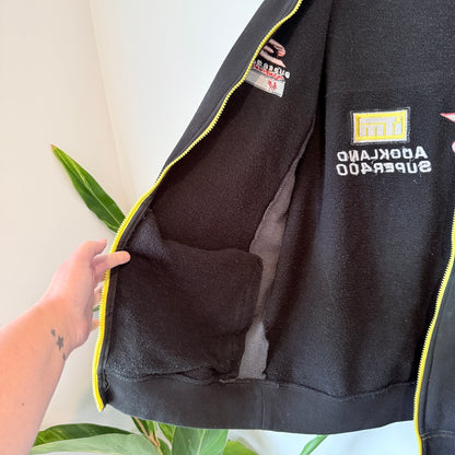 ITM Auckland Super400 V8 Supercars Zip-Up Hoodie Black - XL