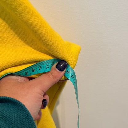 Holy Chic U/Arm to U/Arm 76cm Yellow Long-Sleeve Crewneck Sweatshirt