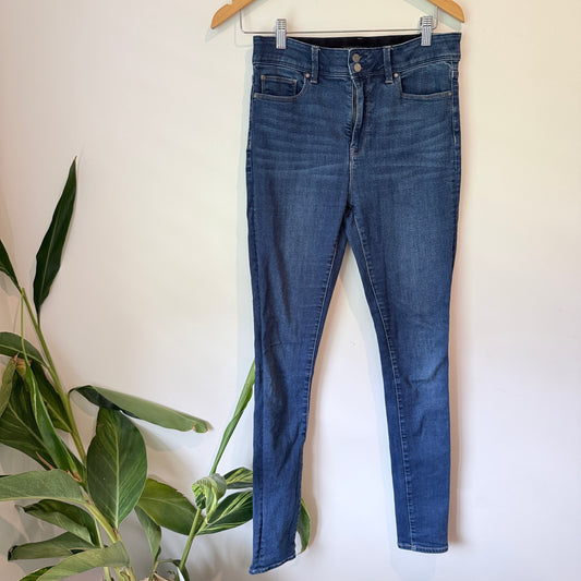 Jeanswest Tummy Trimmer Skinny Jeans Blue - Size 11