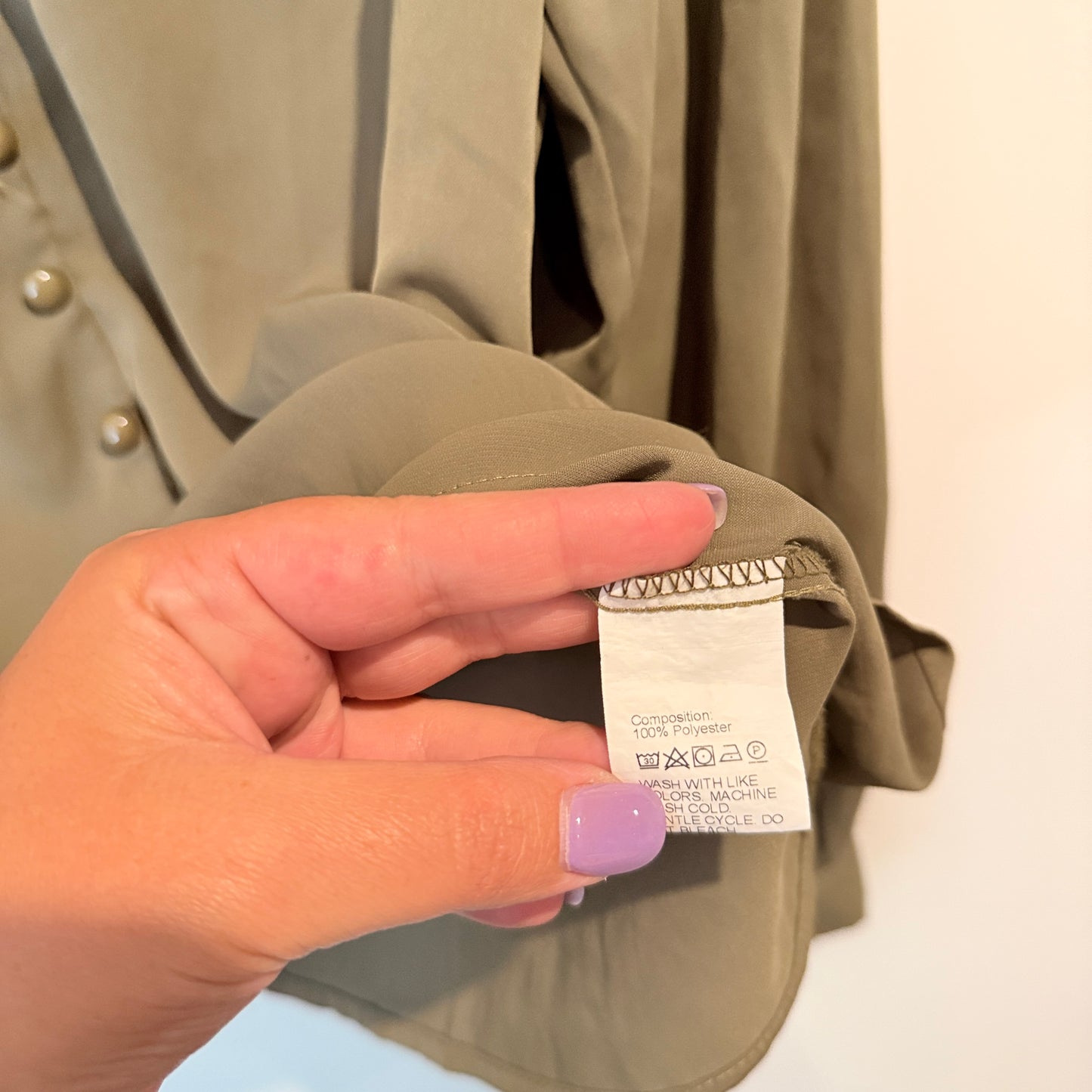 Shein Size M Long-Sleeved Shirt