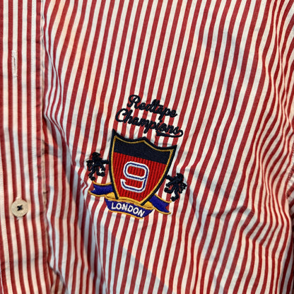 RedTape Sport Size XL Striped Long-Sleeved Button-Down Casual Shirt