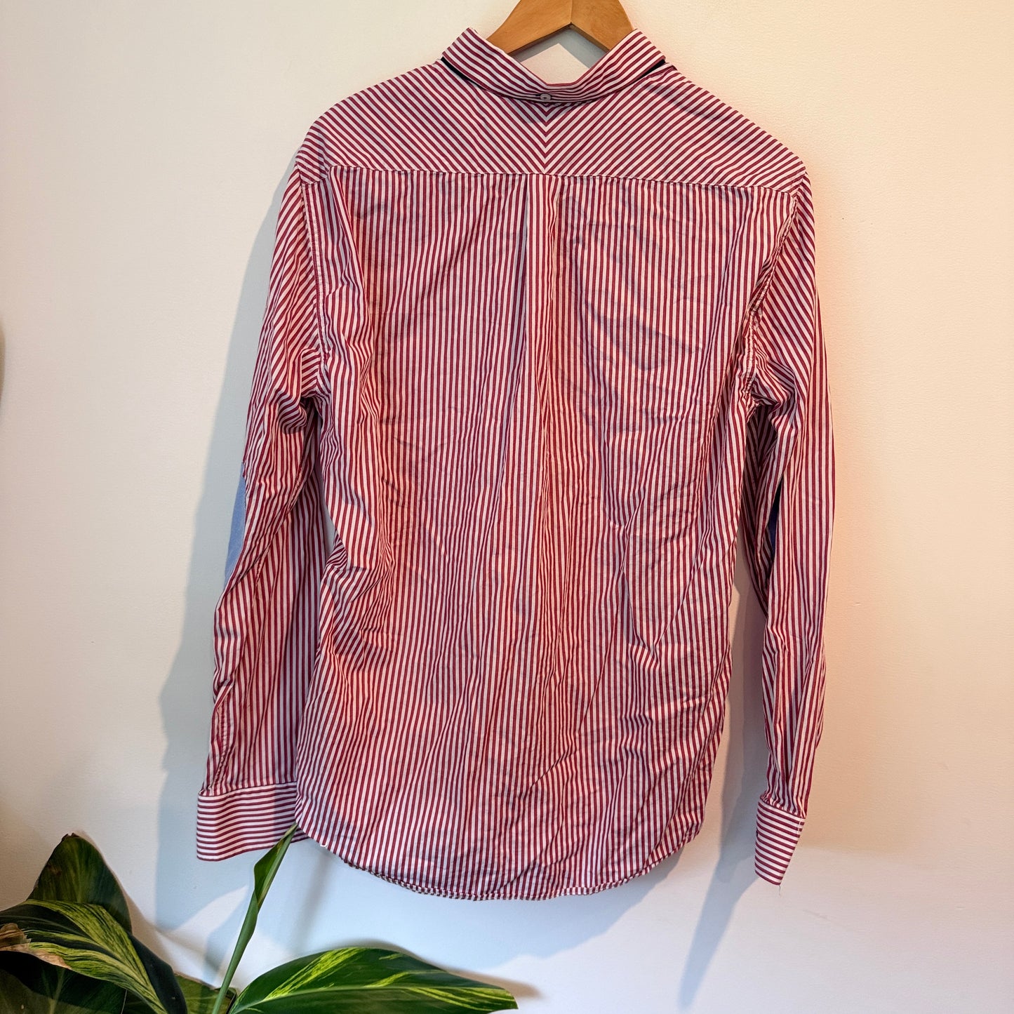 RedTape Sport Size XL Striped Long-Sleeved Button-Down Casual Shirt