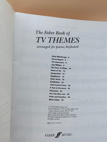 The Faber Book of TV Themes by Russell Stretten
