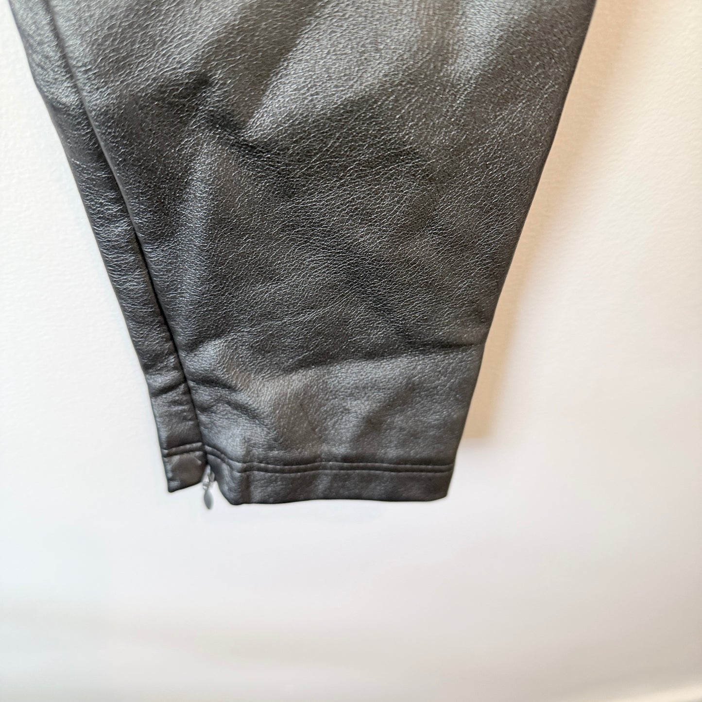 Jean Paul Gautier Size 36 Faux Leather Leggings