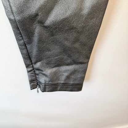 Jean Paul Gautier Size 36 Faux Leather Leggings