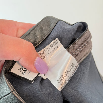 Jean Paul Gautier Size 36 Faux Leather Leggings