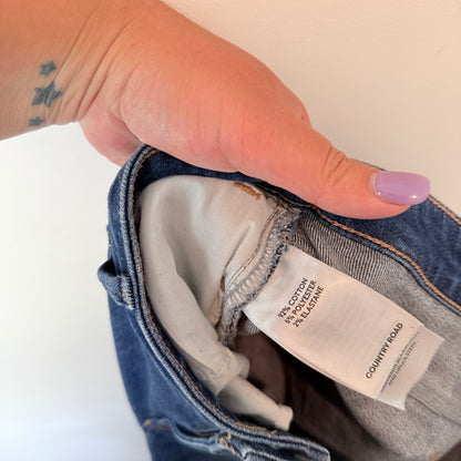 Country Road Size 10 Mid-Rise Skinny Blue Jeans