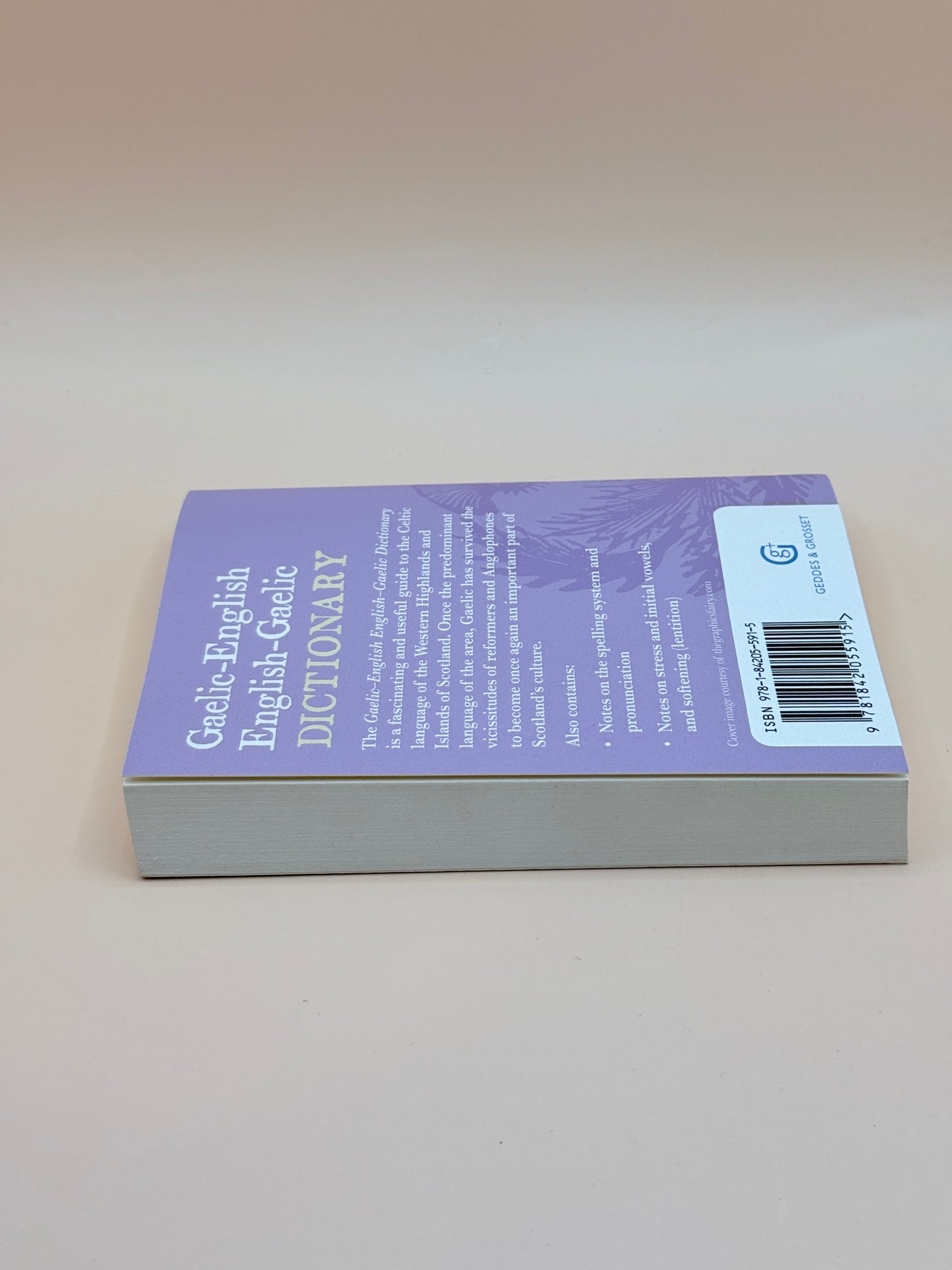 Gaelic-English English-Gaelic Dictionary by Geddes & Grosset