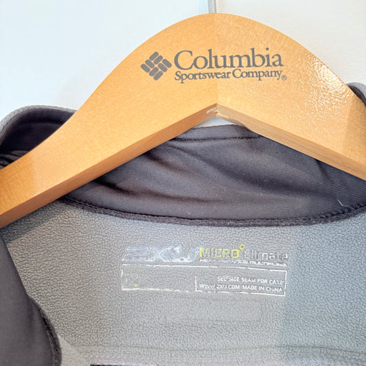 2XU Size M Micro Climate Grey & Black Cycling Jacket