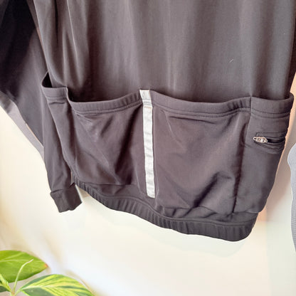 2XU Size M Micro Climate Grey & Black Cycling Jacket
