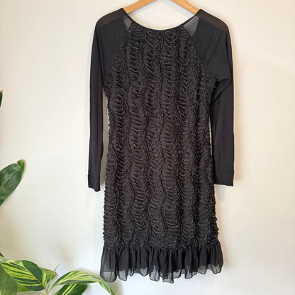 Pepper (NZ) Size 10 Long-Sleeve Mini Dress