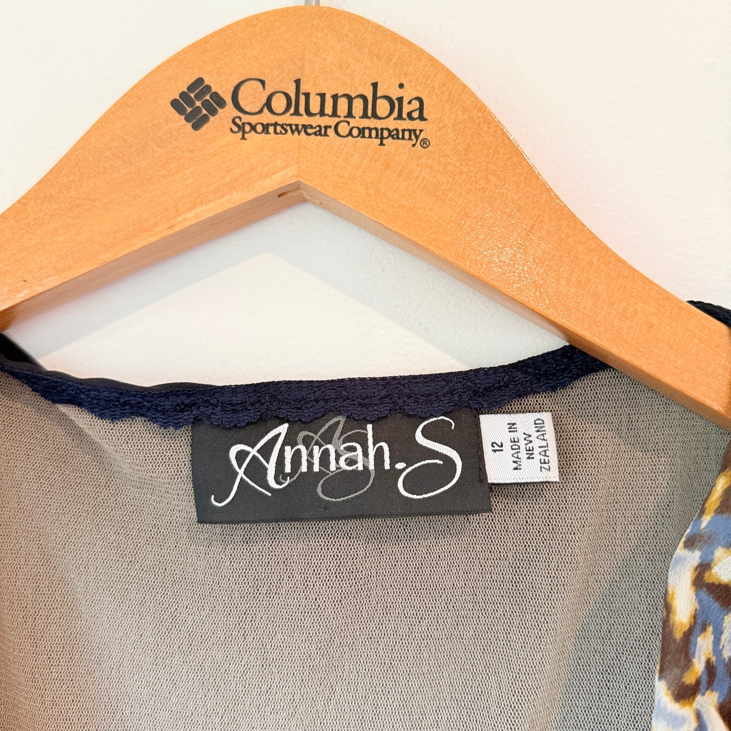 Annah Stretton Draped Cowl Neck Midi Dress - Size 12