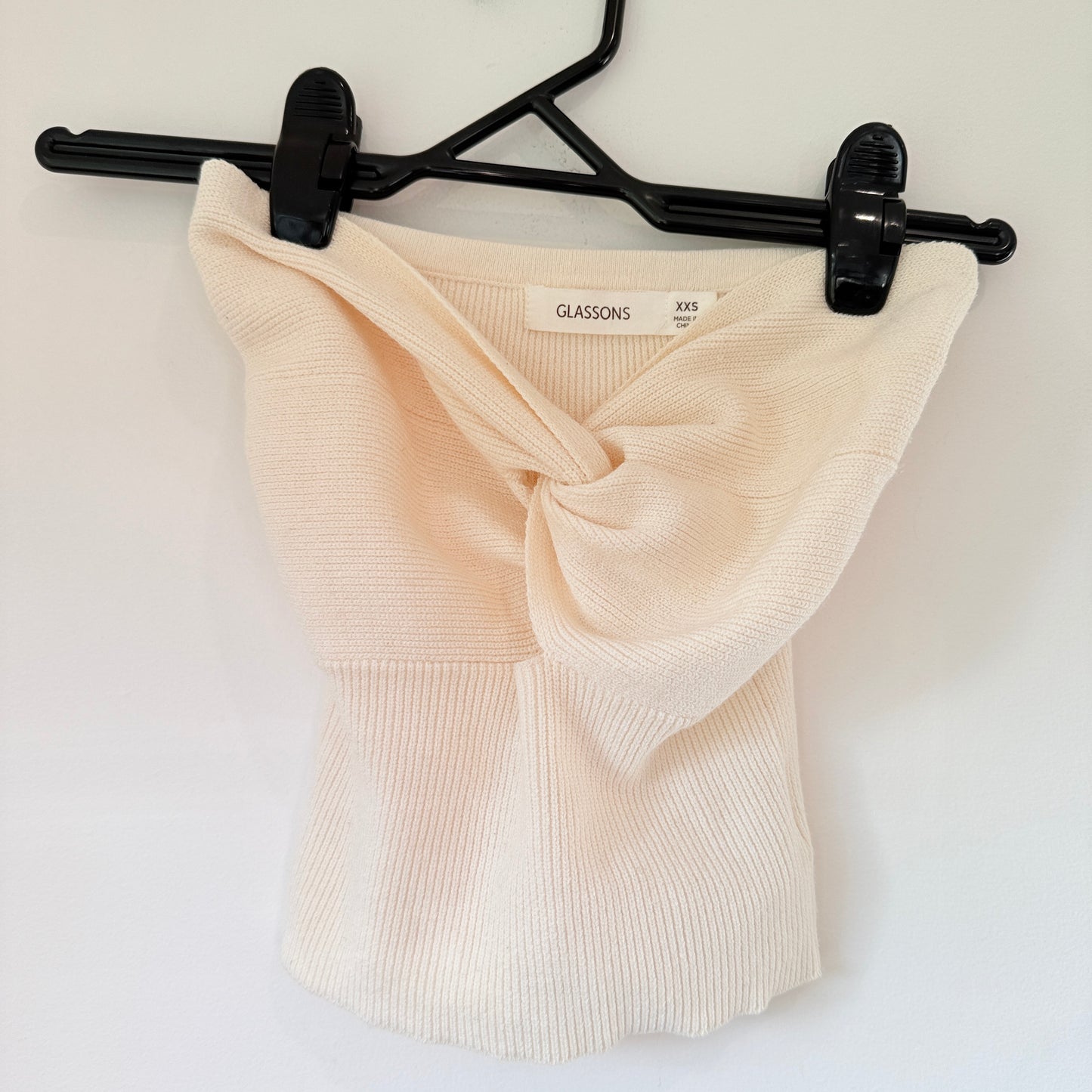 Glassons Size XXS Knitted Strapless Top
