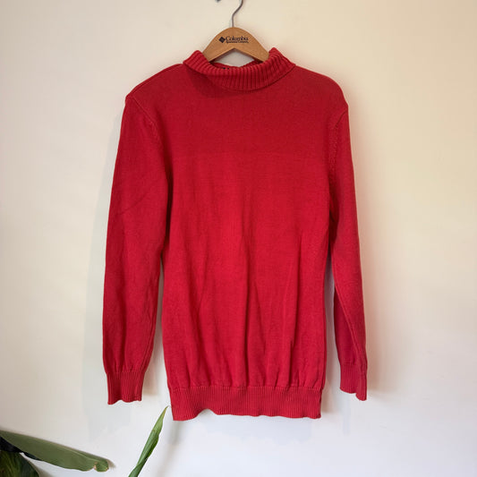 Zara Man Knit Sweater Red - L