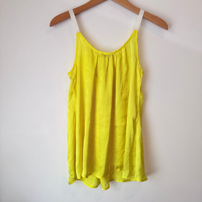 Cotton On Size S Yellow Sleeveless Tank Top