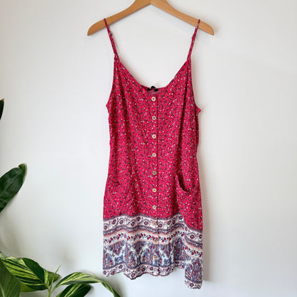 Jay Jays Size 16 Floral Print Mini Sundress