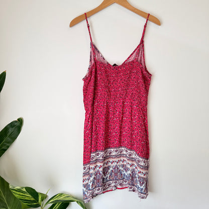 Jay Jays Size 16 Floral Print Mini Sundress