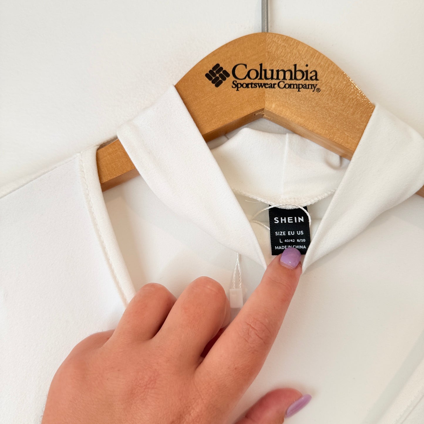 Shein Size L Long-Sleeved Maxi Dress