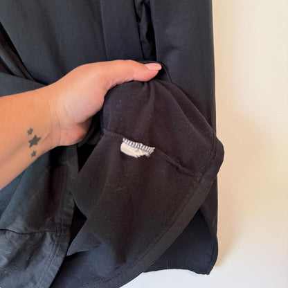 Benger Quarter-Zip Pullover Black - Size L