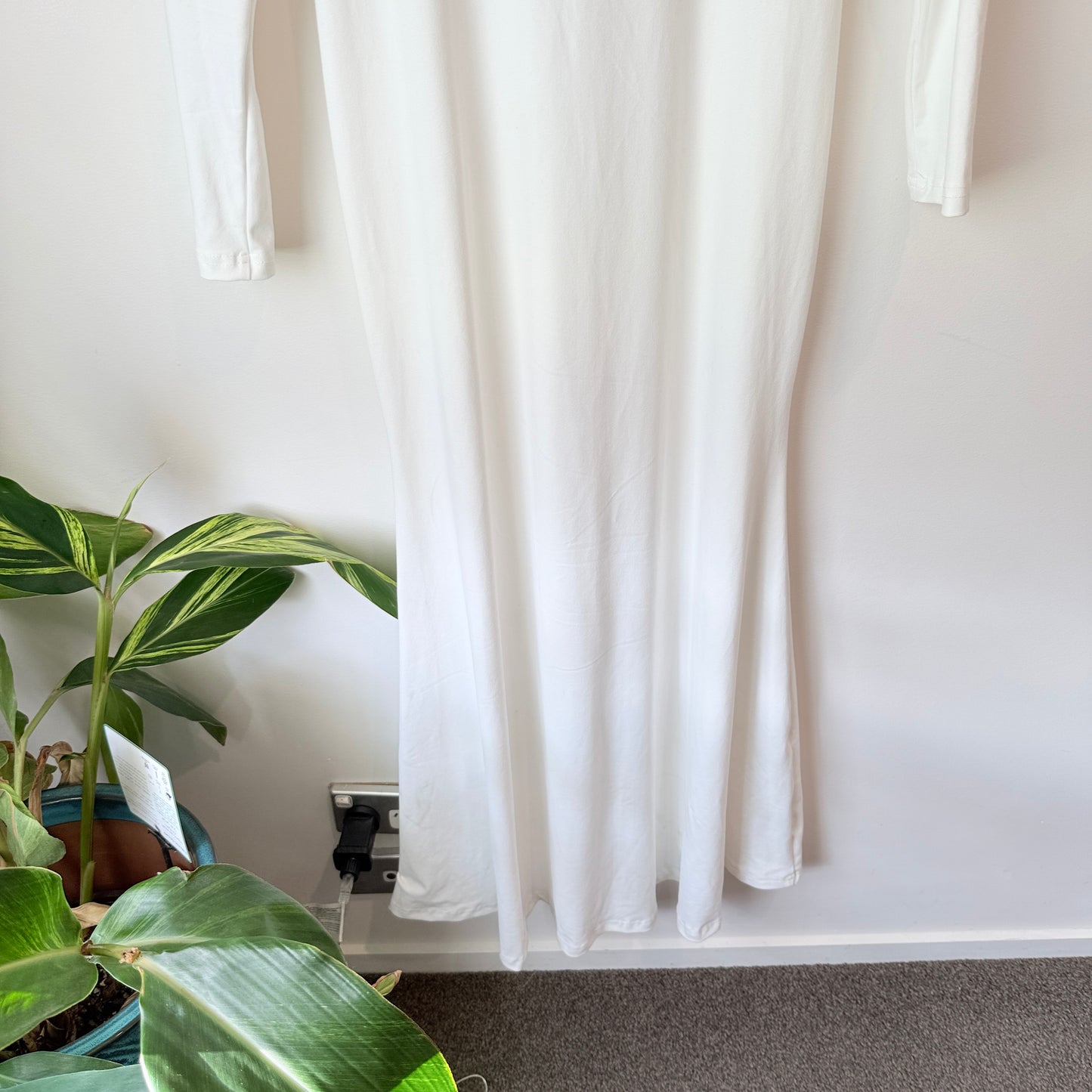 Shein Size L Long-Sleeved Maxi Dress