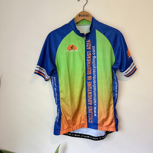 Vietnam Adventure Cycling Jersey Multi-Color - Size L