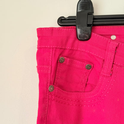 Texas Size 34 Hot Pink Skinny Jeans