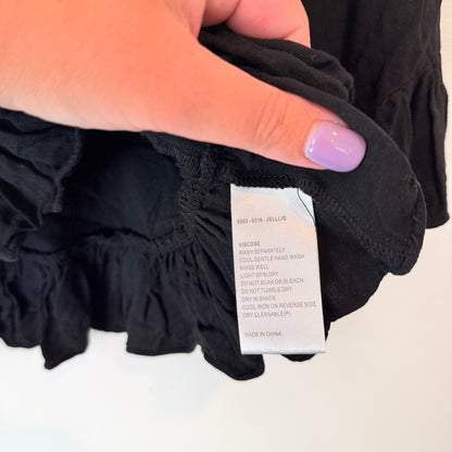 Sass Size 8 Off-the-Shoulder Ruffle Crop Top