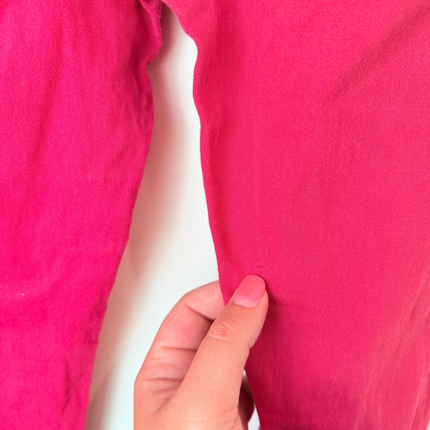 Texas Size 34 Hot Pink Skinny Jeans