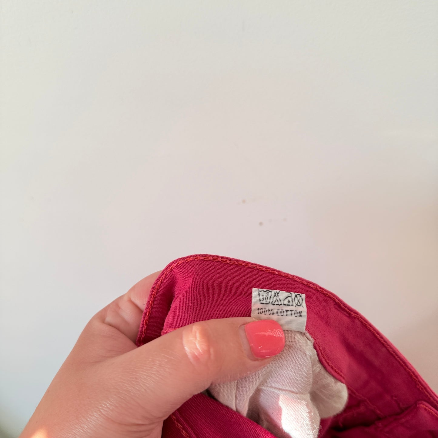 Texas Size 34 Hot Pink Skinny Jeans