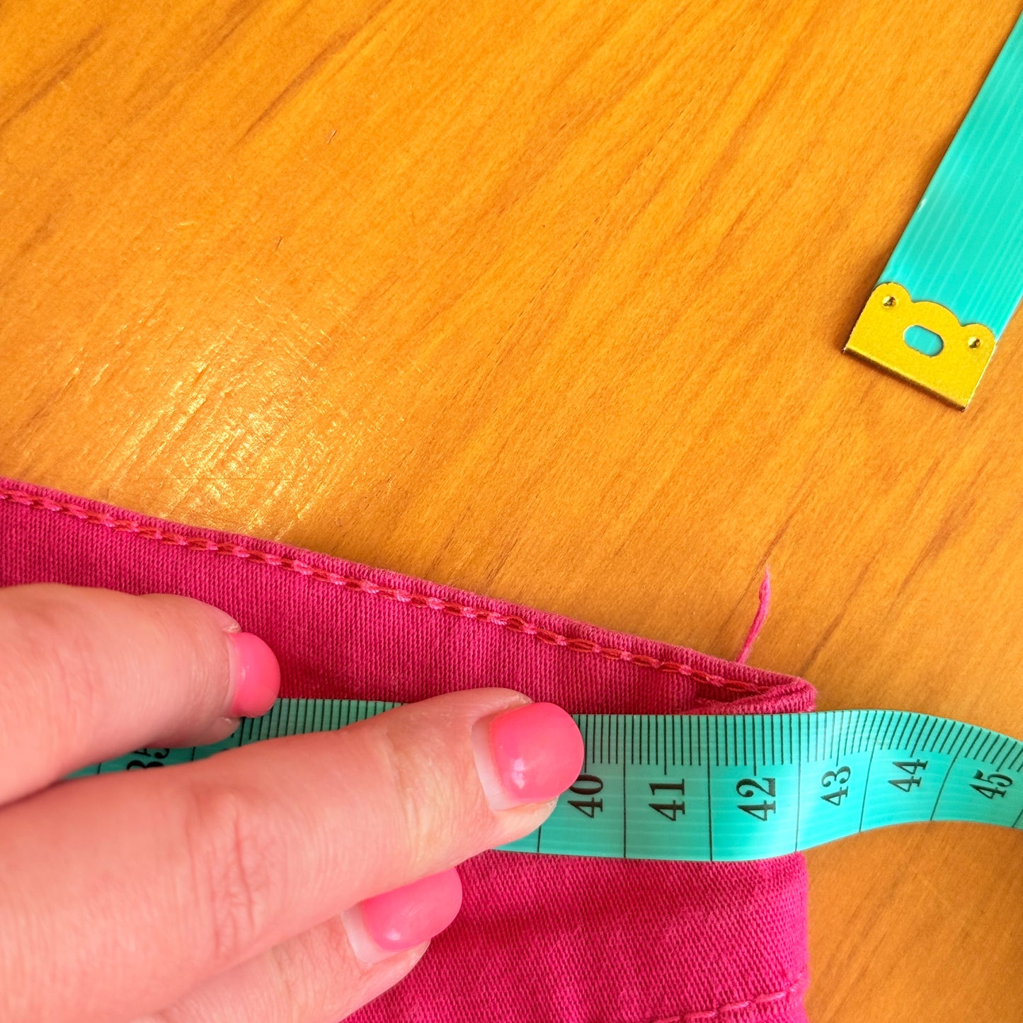 Texas Size 34 Hot Pink Skinny Jeans