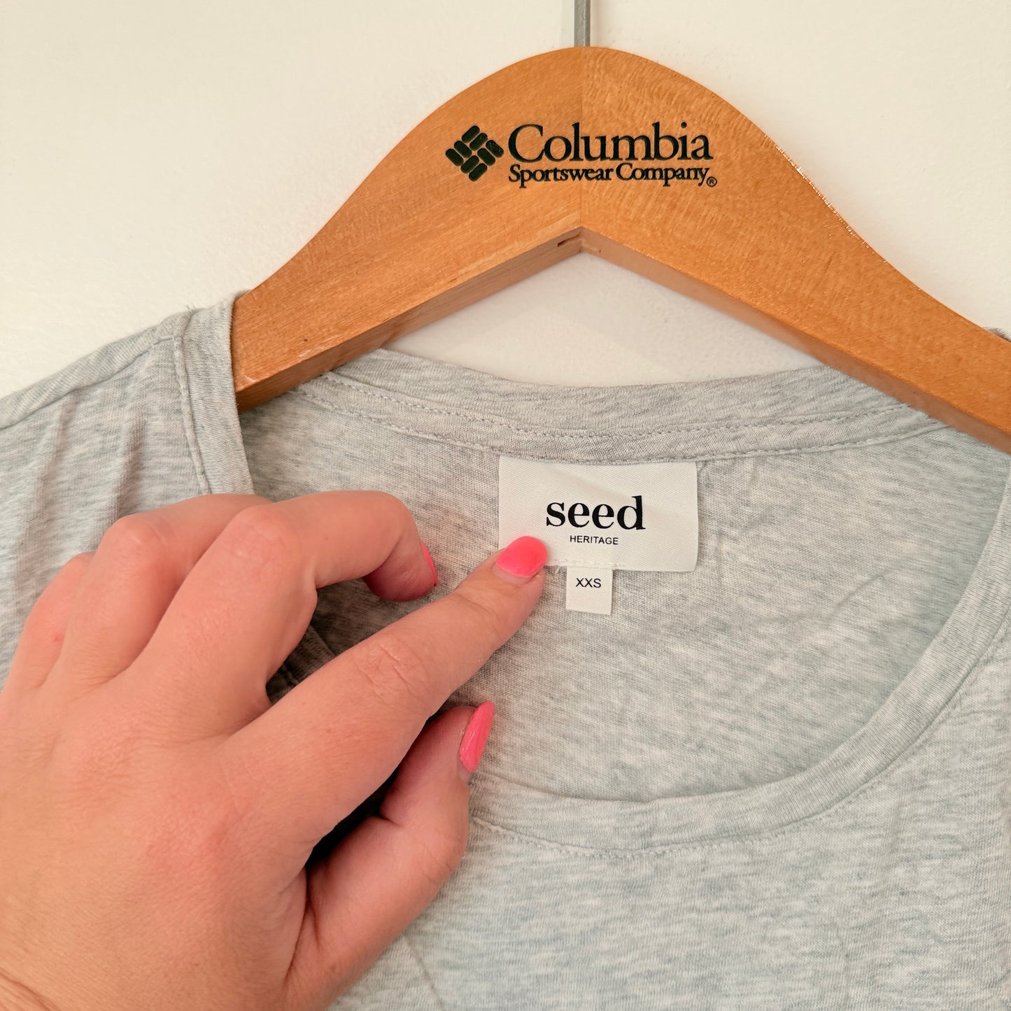 Seed Size XXS Gray T-Shirt