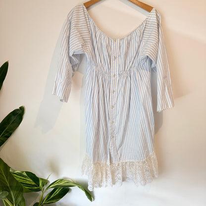 Brand Unknown Striped Dress – U/Arm 40cm