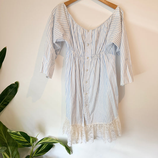 Brand Unknown Striped Dress – U/Arm 40cm