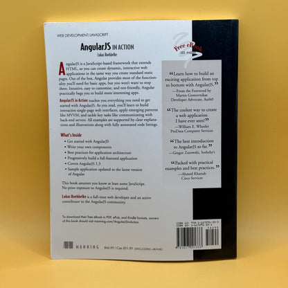 AngularJS in Action by Lukas Ruebbelke