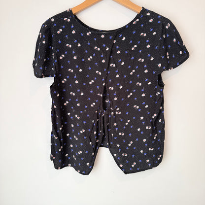 Glassons Size 12 Floral Short-Sleeved Top