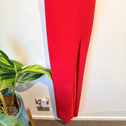 THE EDIT BY BEGINNING BOUTIQUE Low Back Split Maxi Dress - Size M