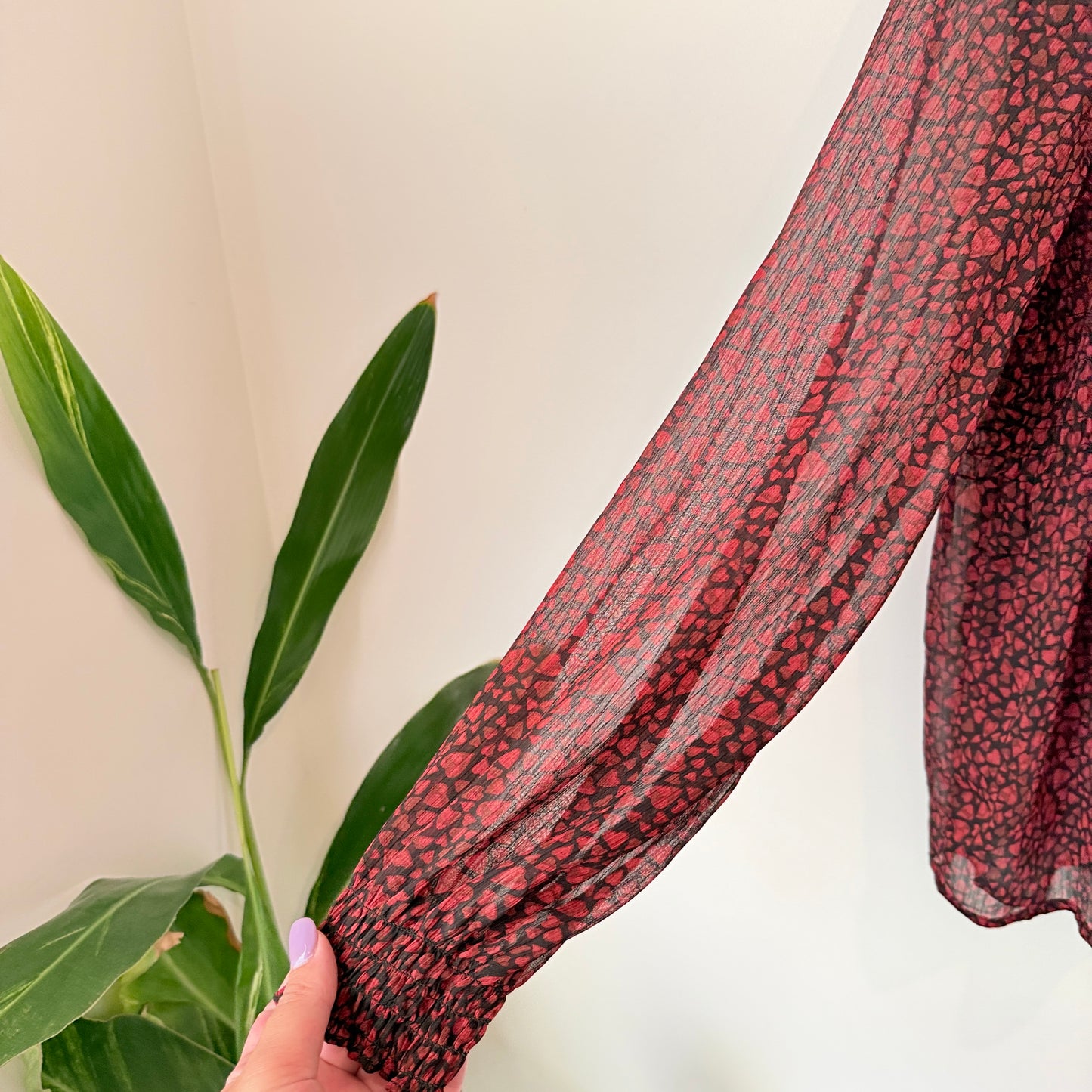 Brand Unknown Long Sleeve Blouse – U/Arm 49cm