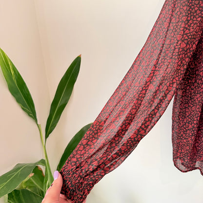 Brand Unknown Long Sleeve Blouse – U/Arm 49cm