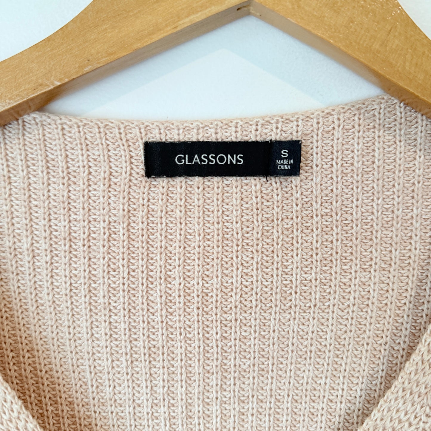 Glassons Size S V-Neck Sweater