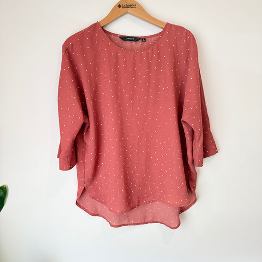 Glassons Size 8 Polka Dot Blouse