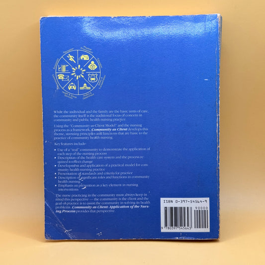 Community as Client: Application of the Nursing Process by Elizabeth T. Anderson and Judith M. McFarlane