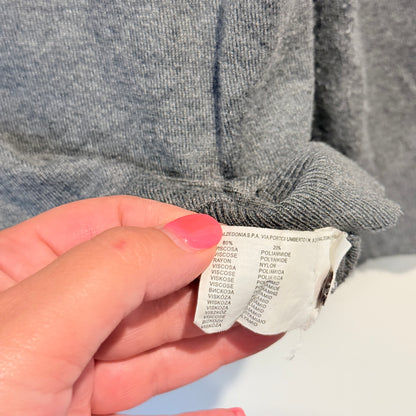 TEZENIS Embellished Button Cardigan (Grey) - Size M