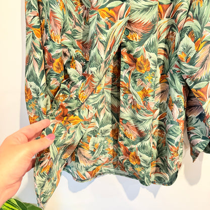 Tropical Print Shirt - 57cm U/Arm