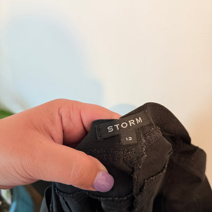 Storm Size 12 Black Women’s Skinny Leg Pants