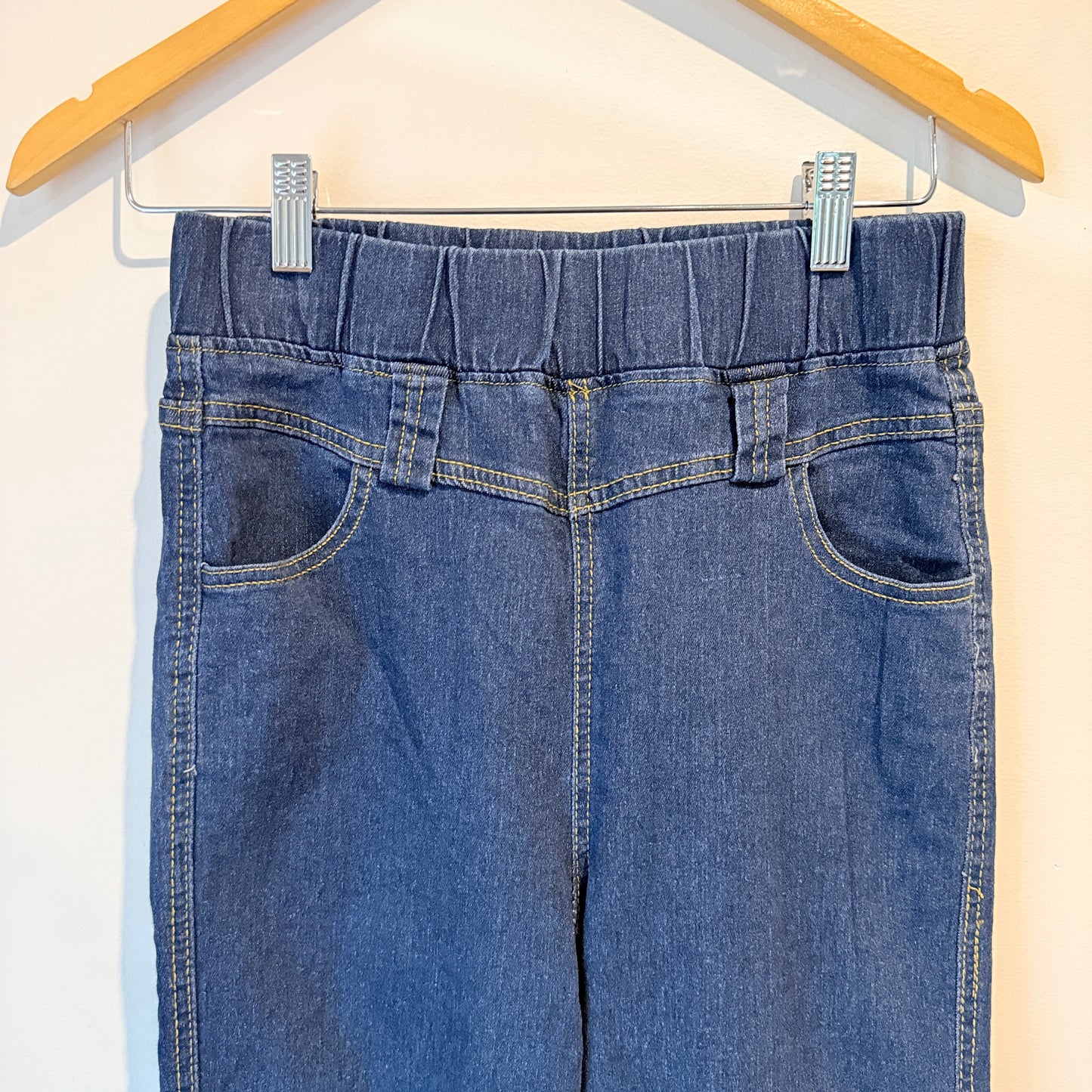 Brand Unknown High-Waisted Skinny Blue Denim Jeans – Waist 65cm