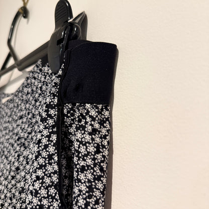 Calliope Floral Print Black & White Pants - 16