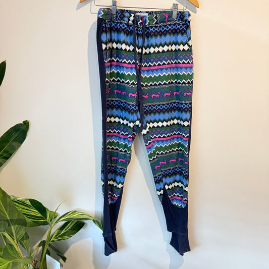 Peter Alexander Size S Multi-Colored Patterned Leggings