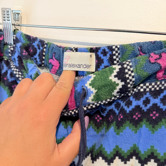 Peter Alexander Size S Multi-Colored Patterned Leggings