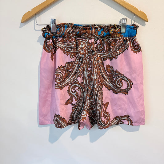Homemade Paisley Print Shorts - 66cm Waist